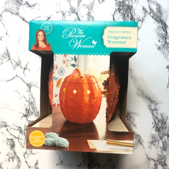 Pioneer Woman Electric Pumpkin Wax Warmer NEW - Picture 4 of 6